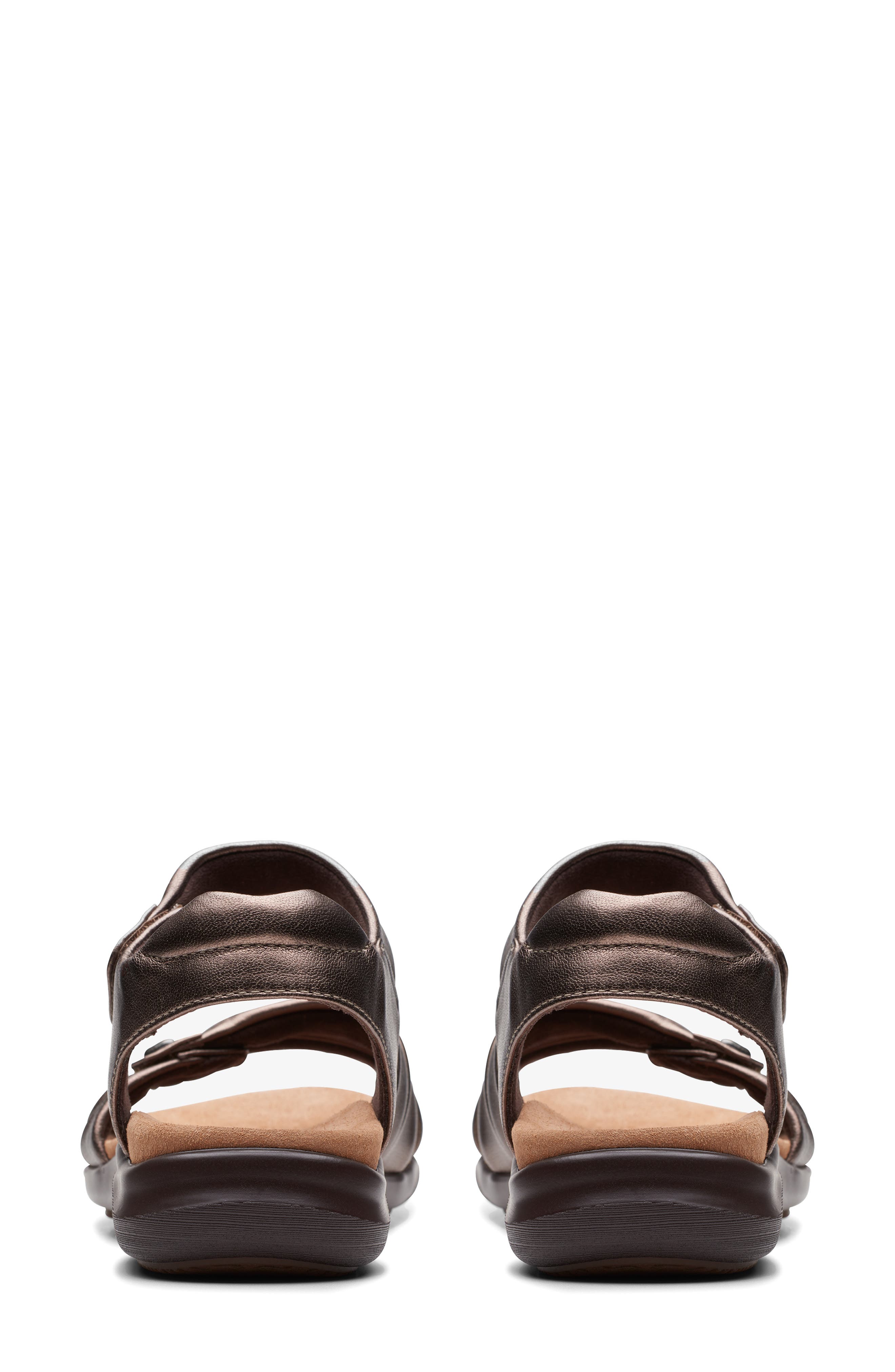 Clarks<sup>®</sup> Kitly Ave Sandal, Alternate, color, Bronze Leather