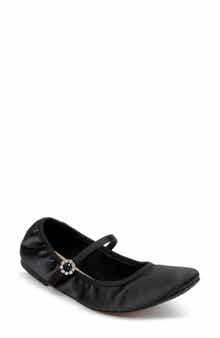 Jewel Badgley Mischka Kaya Mary Jane Flat