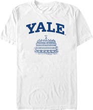Yale University Men's Yale University School Campus Logo Graphic T-Shirt