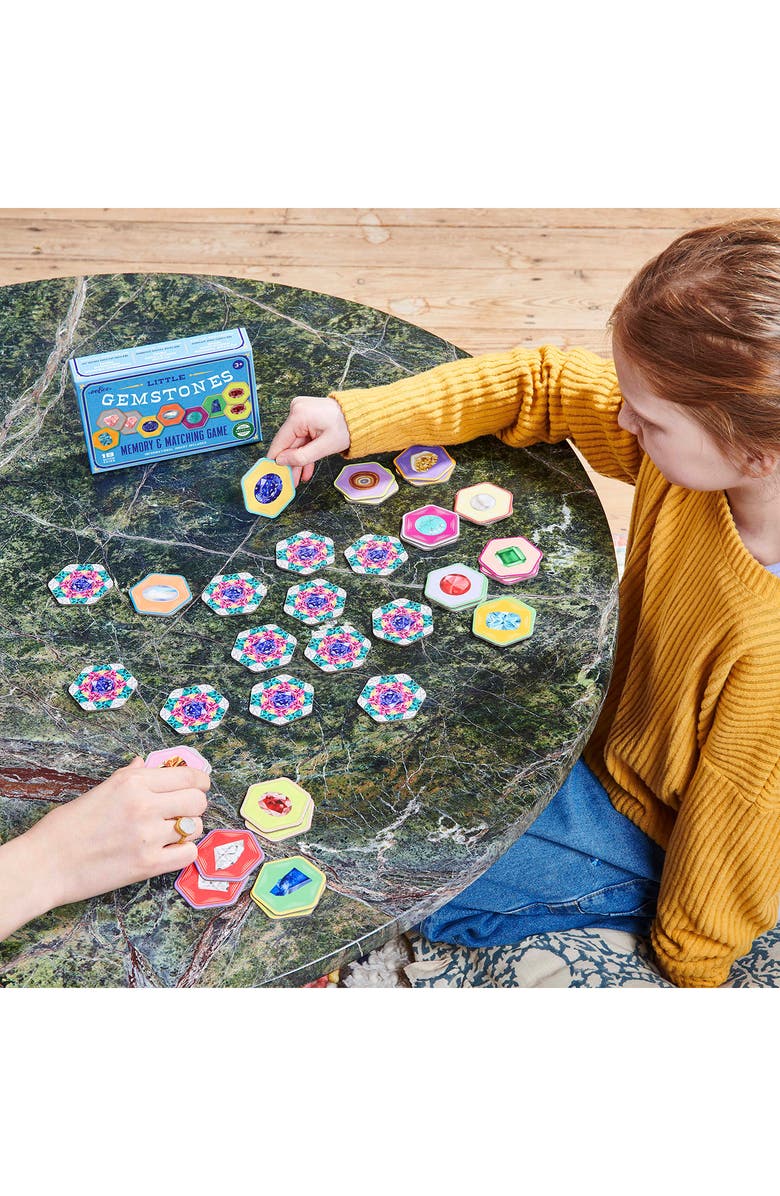 eeBoo Gemstones Little Matching Game, Alternate, color, Multi