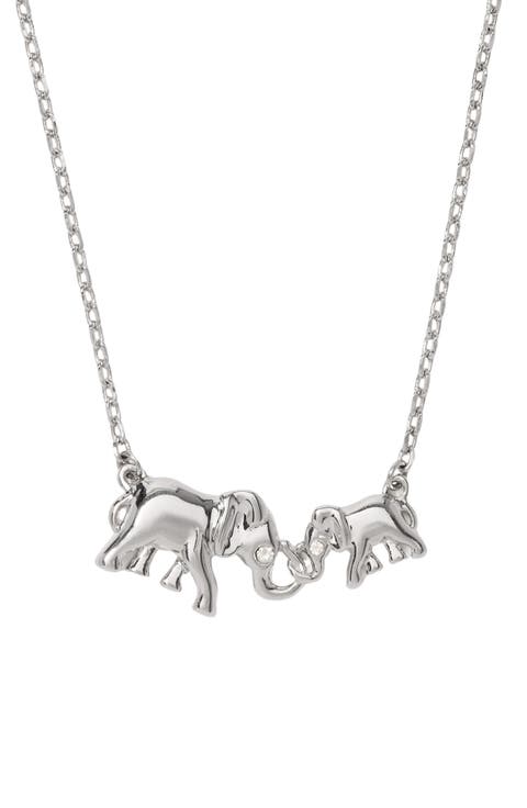 dear mom pendant necklace