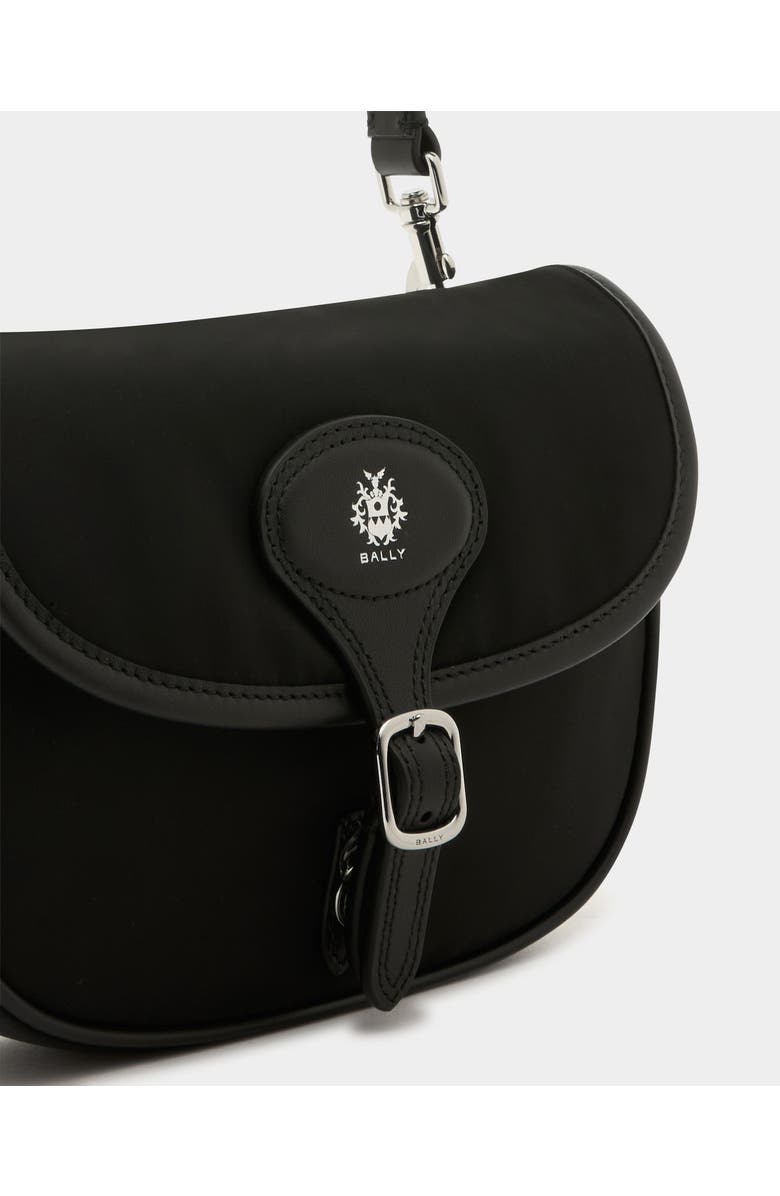 Bally B-Light Crossbody Bag in Nylon and Leather, Alternate, color,