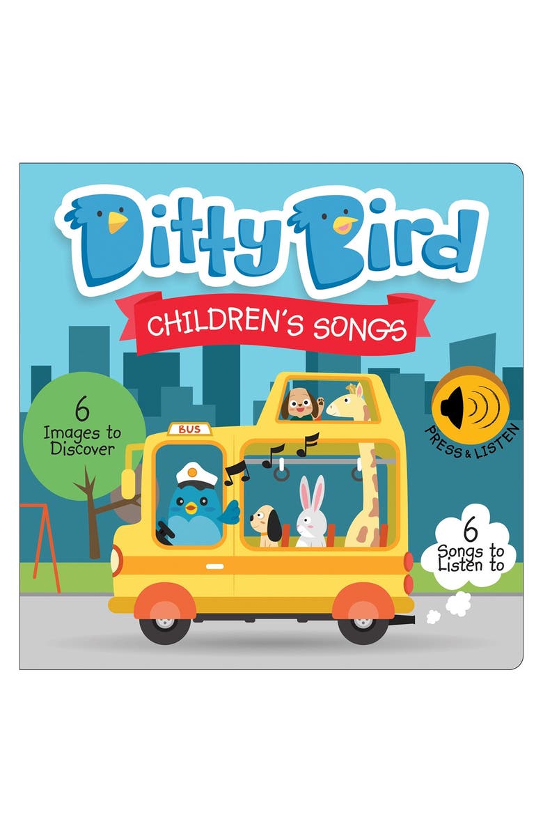 Ditty Bird - Children's and Action Songs Books - Set of 2, Alternate, color,