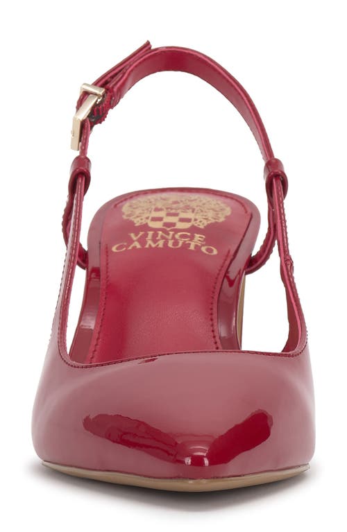 Vince Camuto Halsie Slingback Sandal In Bright Flame