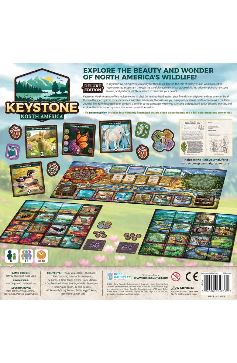 Rose Gauntlet Entertainment Keystone Deluxe Edition, Ages 10+, Alternate, color, Multicolored
