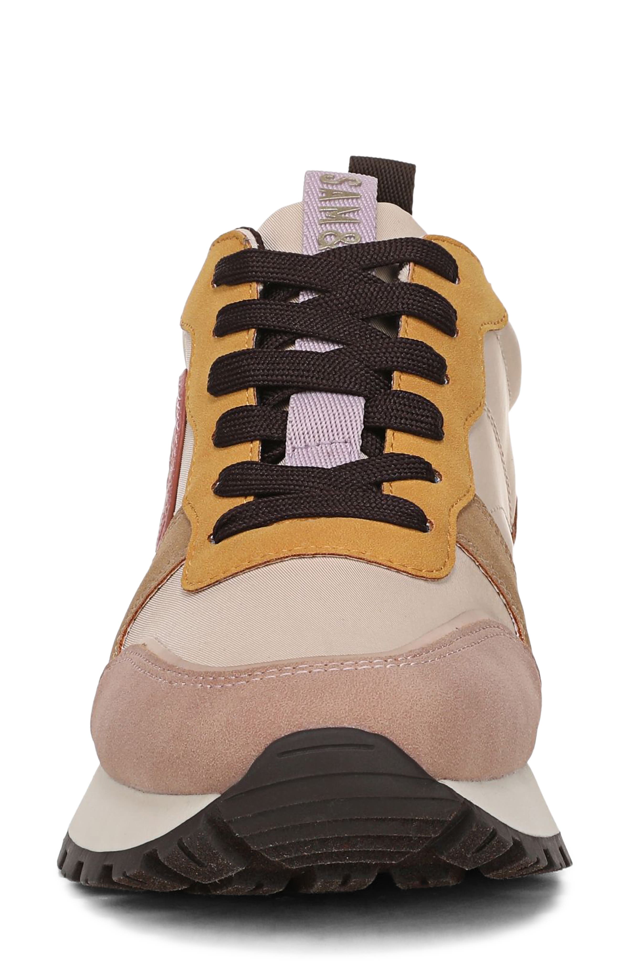 SAM & LIBBY Randal Sneaker, Alternate, color, Soft Sesame/ Desert Rose