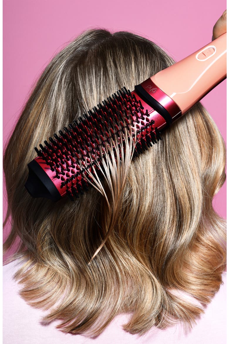 Duet Blowdry 2-in-1 Hair Dryer Brush in Sun-Kissed Peach, Alternate, color, PEACH