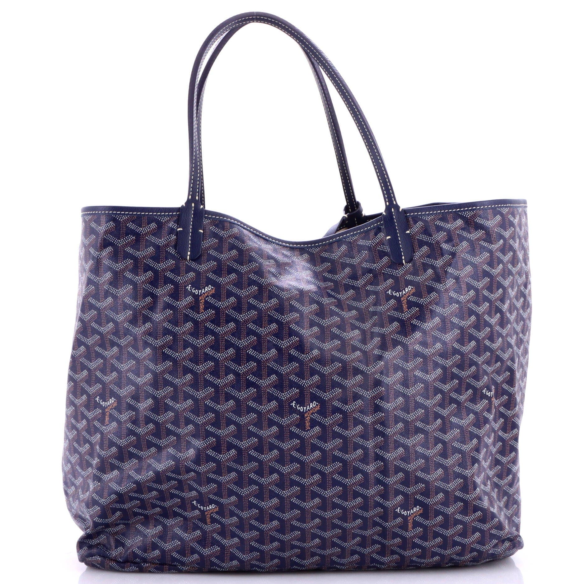 Saint Louis Tote Coated Canvas GM, Main, color, Blue