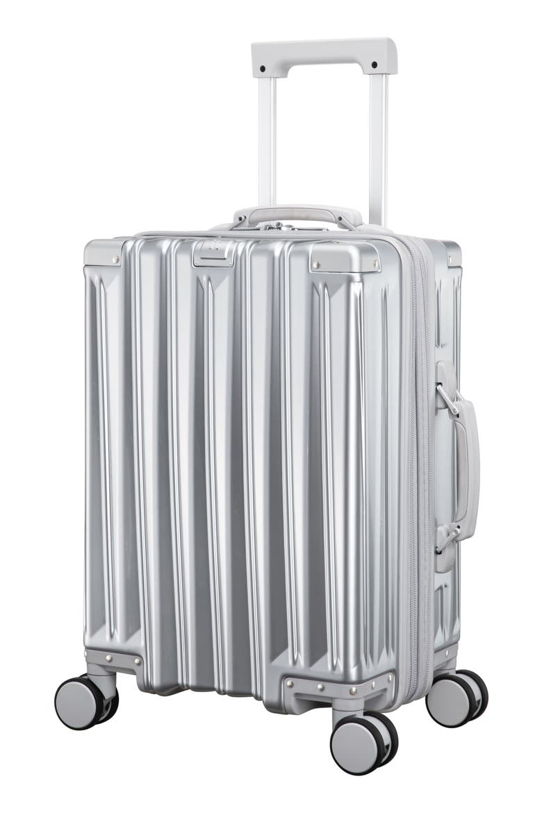 Fasttrack 21-Inch Hardside Spinner Carry-On, Main, color, METALLIC MIKROCHIP