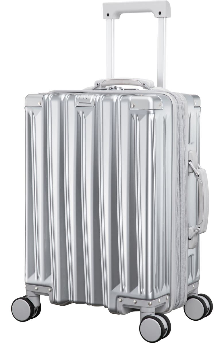 IT LUGGAGE Fasttrack 21-Inch Hardside Spinner Carry-On, Main, color, Metallic Mikrochip