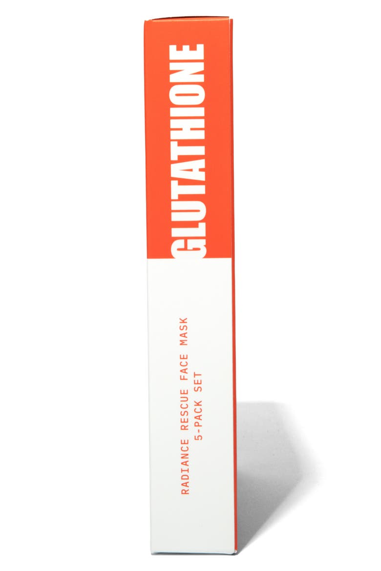 Glutathione Radiance Rescue Sheet Mask, Alternate, color, RED
