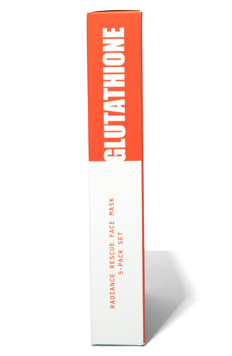 LAPCOS Glutathione Radiance Rescue Sheet Mask, Alternate, color, Red