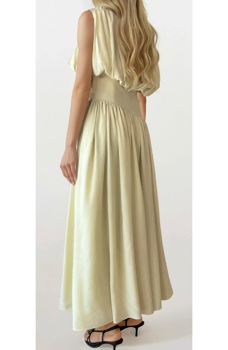 Elexiay Diana Dress, Alternate, color, Buttermilk