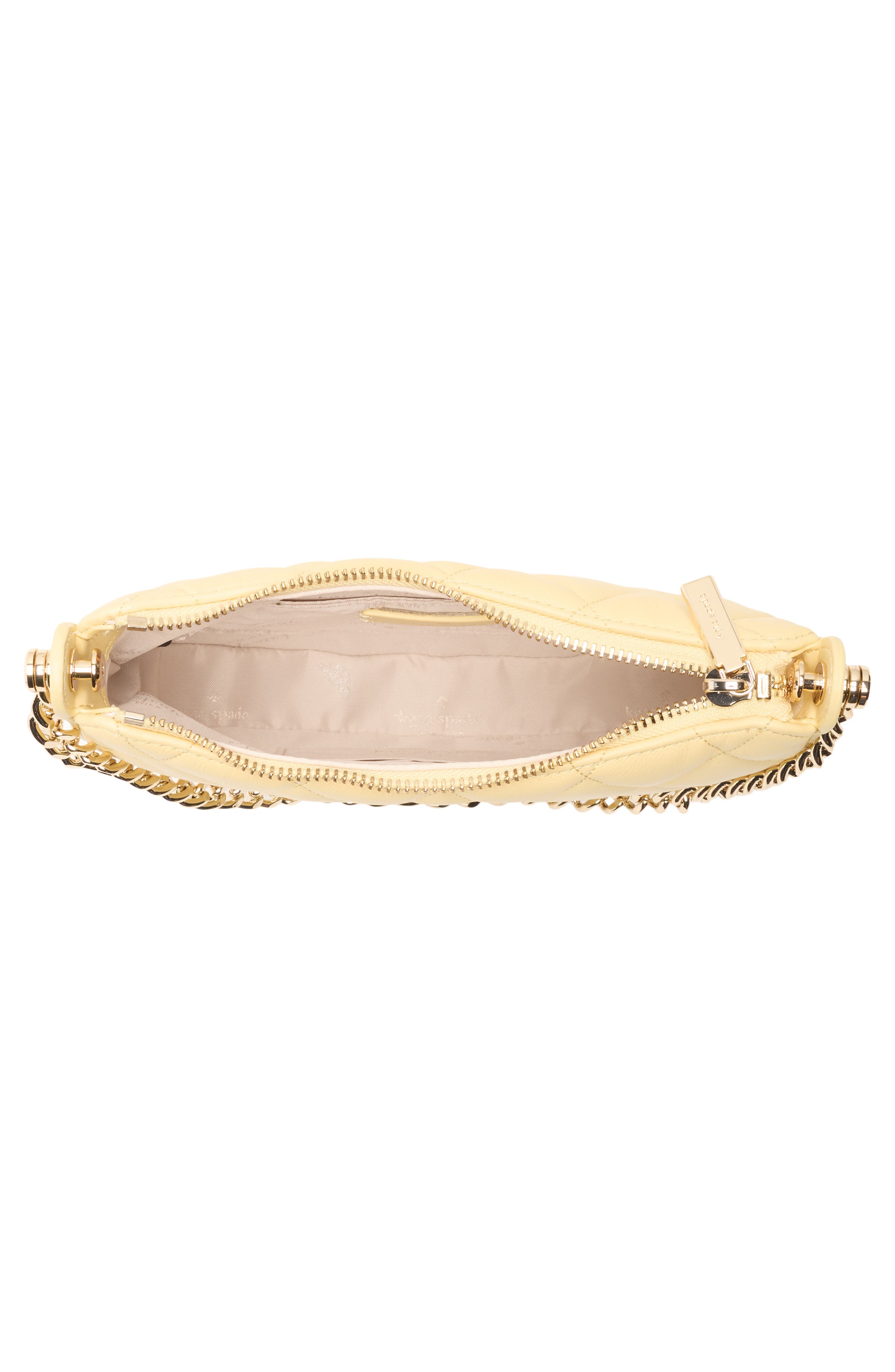carey zip top crossbody bag, Alternate, color, BUTTER