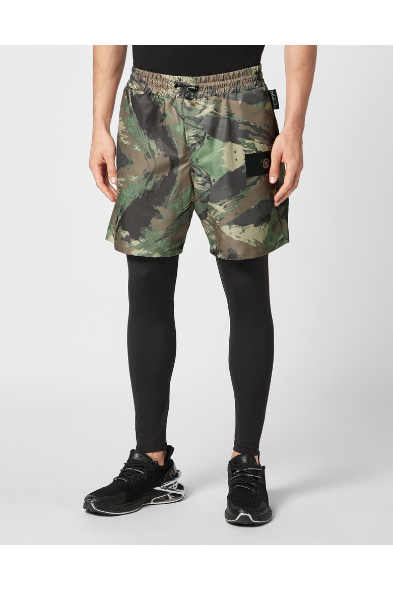 Running Pants Men, Main, color, black/multicolored