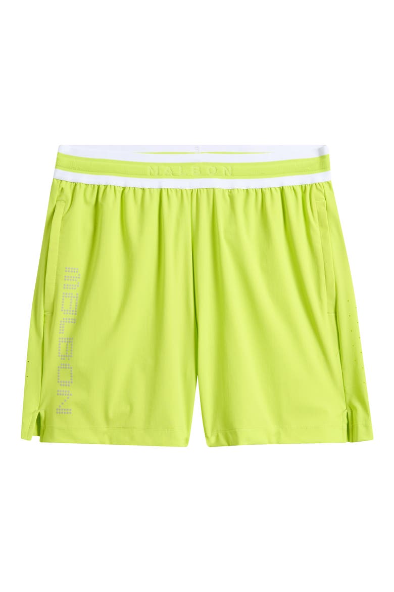 MRC Tech Water Repellent Running Shorts, Alternate, color, GREEN ACID