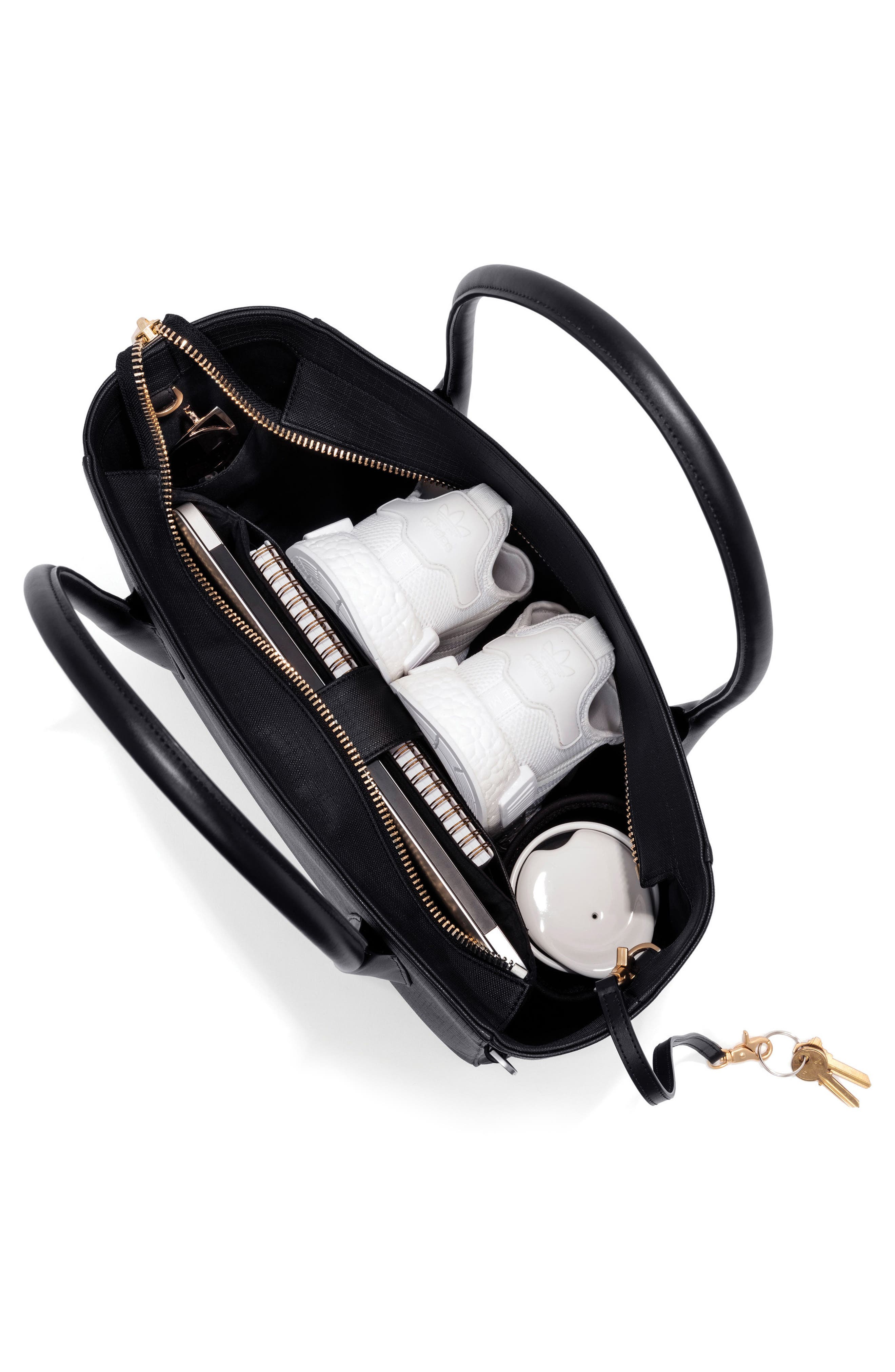 Dagne Dover Signature Legend Coated Canvas Tote, Alternate, color, 