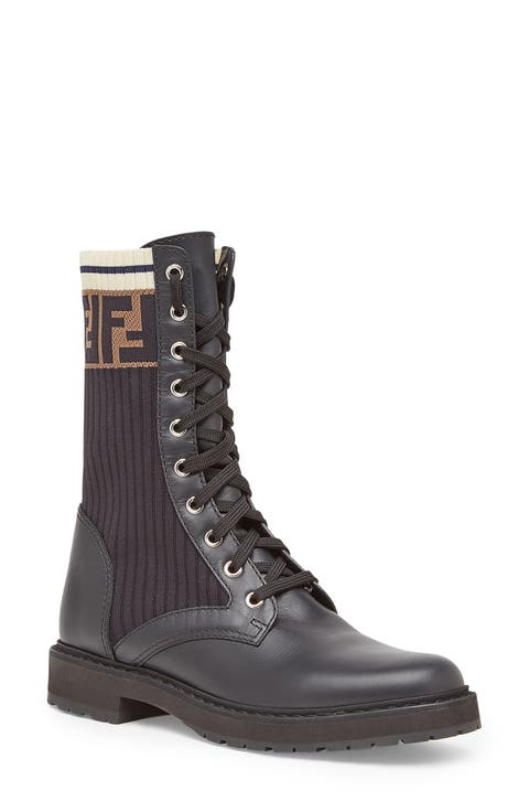 Rockoko Chelsea Sock Combat Boot (Women)