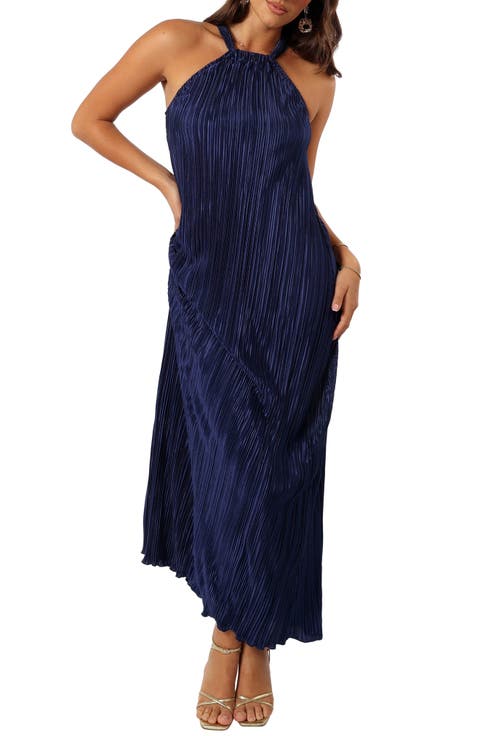 Melody Plissé Maxi Dress