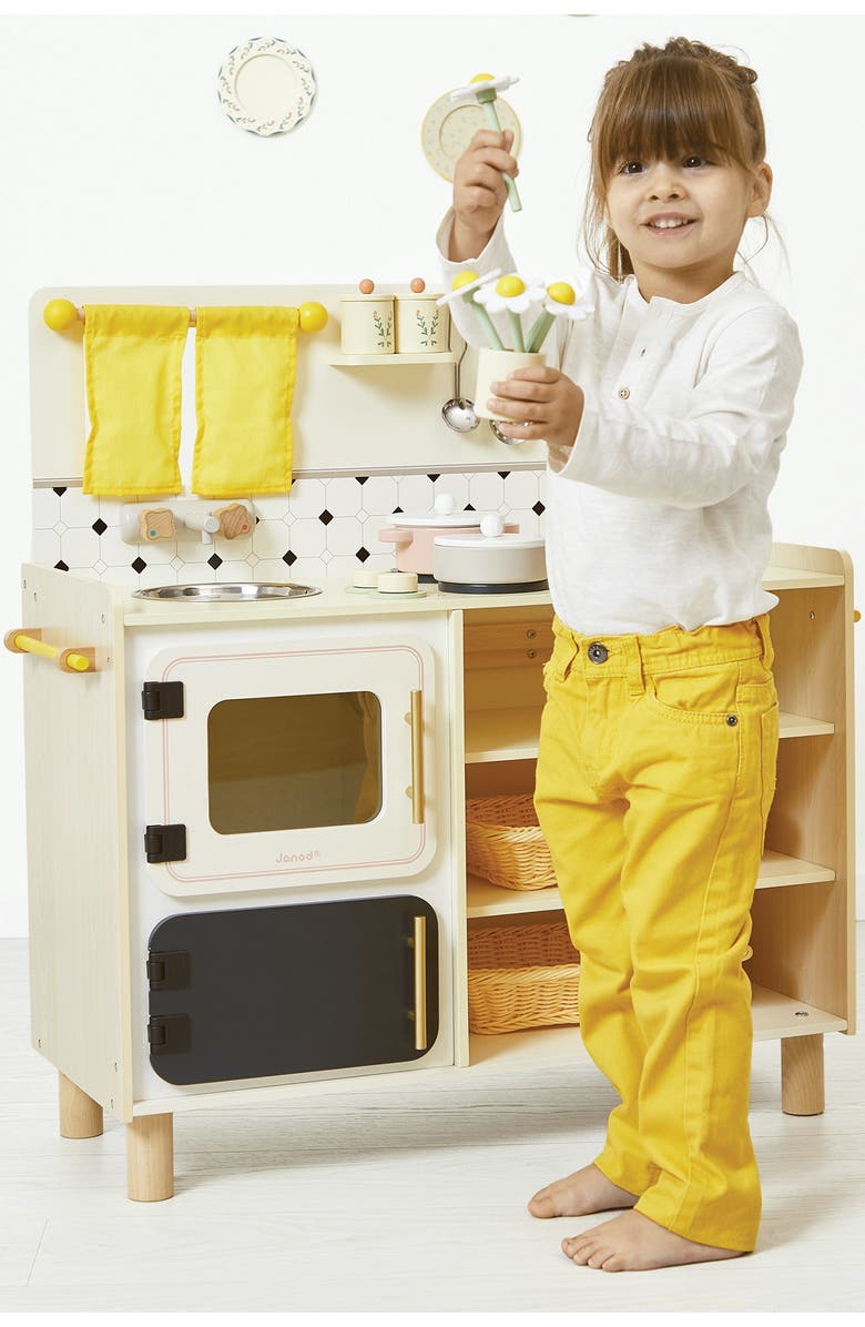 Janod Cottage Chic Big Cooker Play Kitchen Set, Alternate, color, 