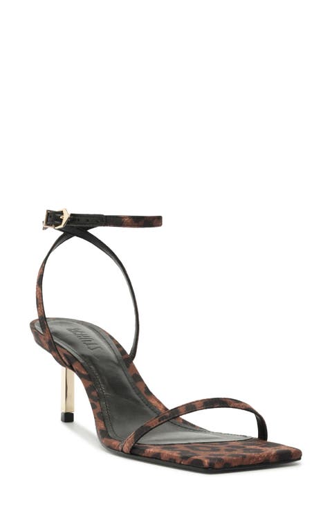 Sam Square Toe Ankle Strap Sandal (Women)