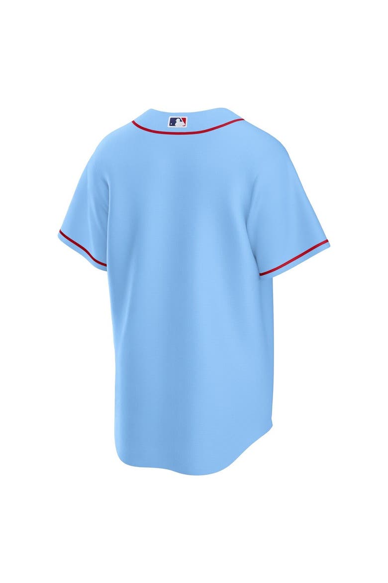 Men's Nike Light Blue St. Louis Cardinals Alternate Replica Team Jersey, Alternate, color, Light Blue