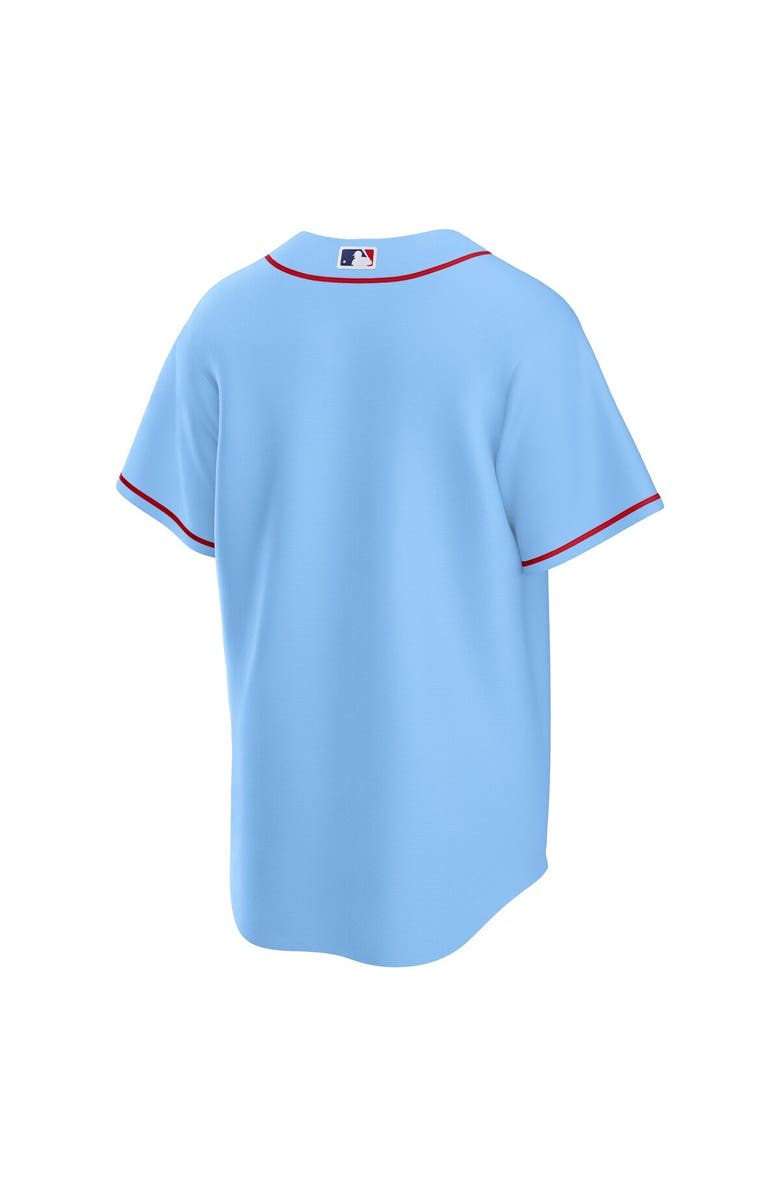 Nike Men's Nike Light Blue St. Louis Cardinals Alternate Replica Team Jersey, Alternate, color,