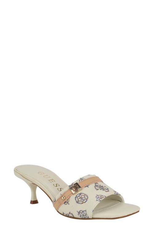 Guess Peomit Sandal In White