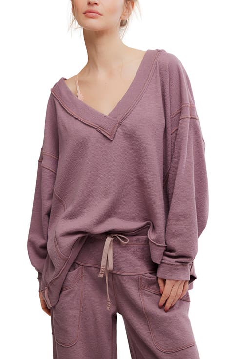 Staycation Oversize Lounge Sweatshirt