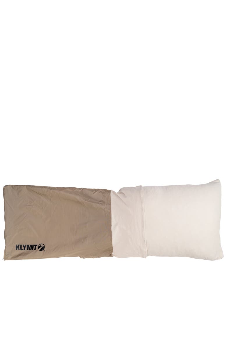 Klymit Drift Car Camp Pillow, Alternate, color, Tan