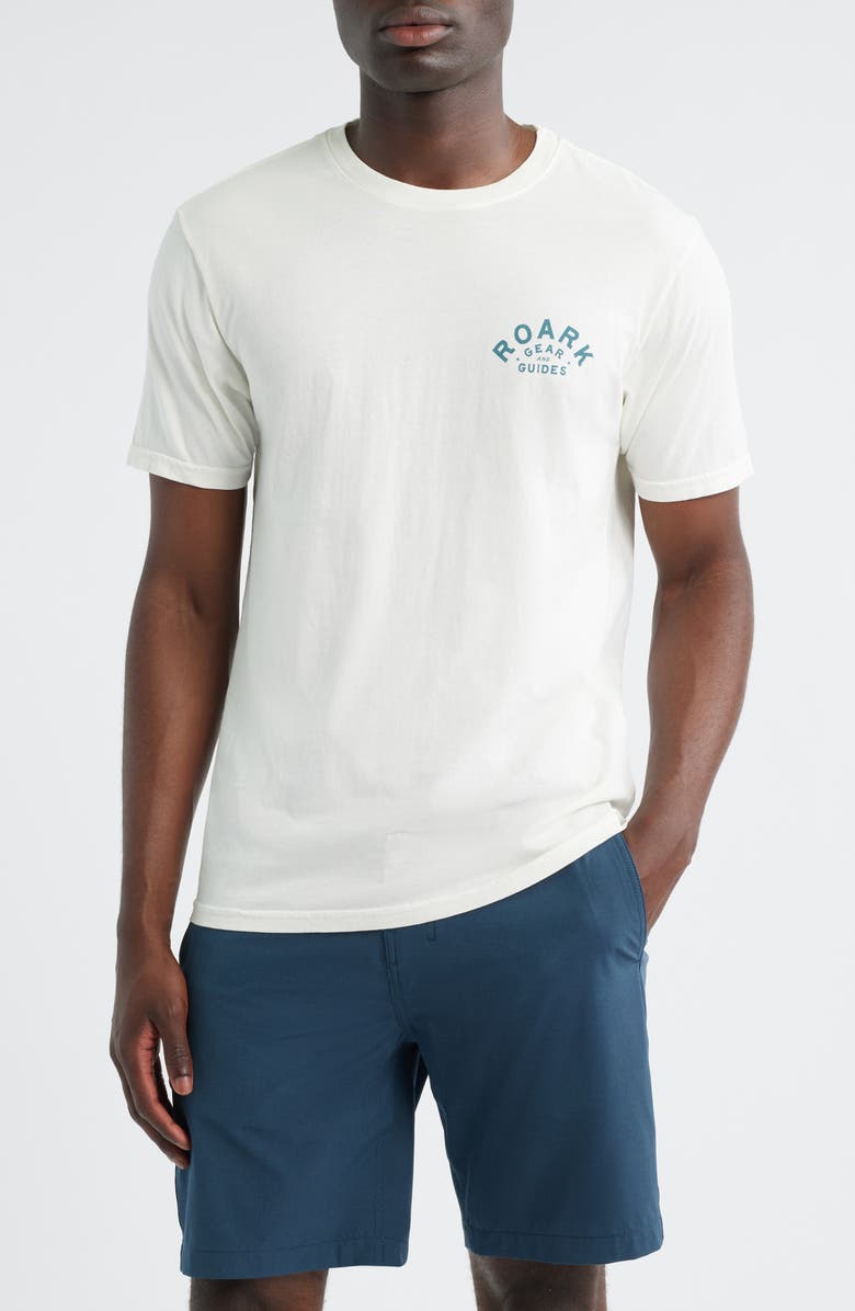 Roark Gear & Guides Graphic T-Shirt, Main, color, Off White