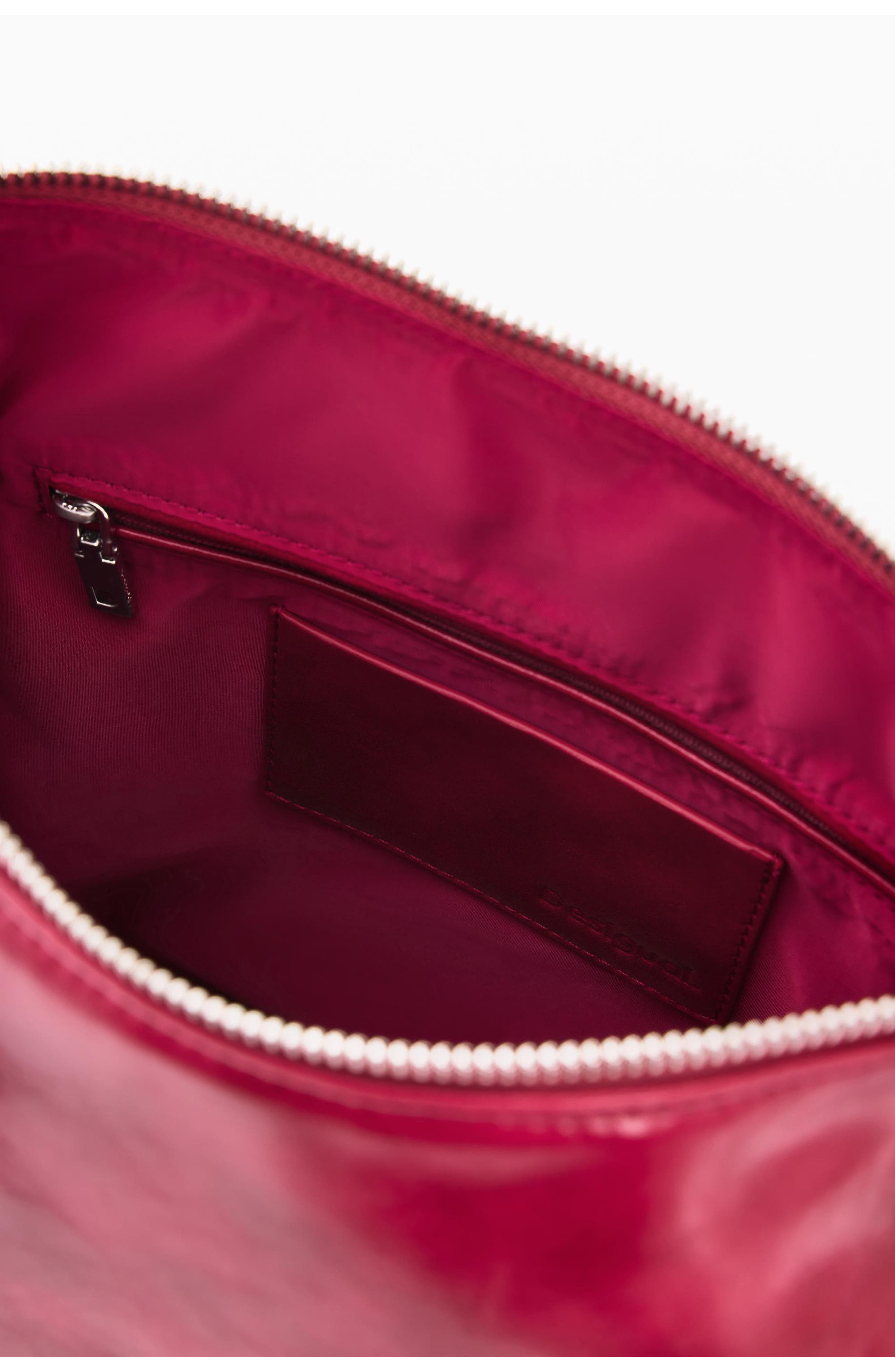 Desigual Faux Leather Shoulder Bag, Alternate, color, 