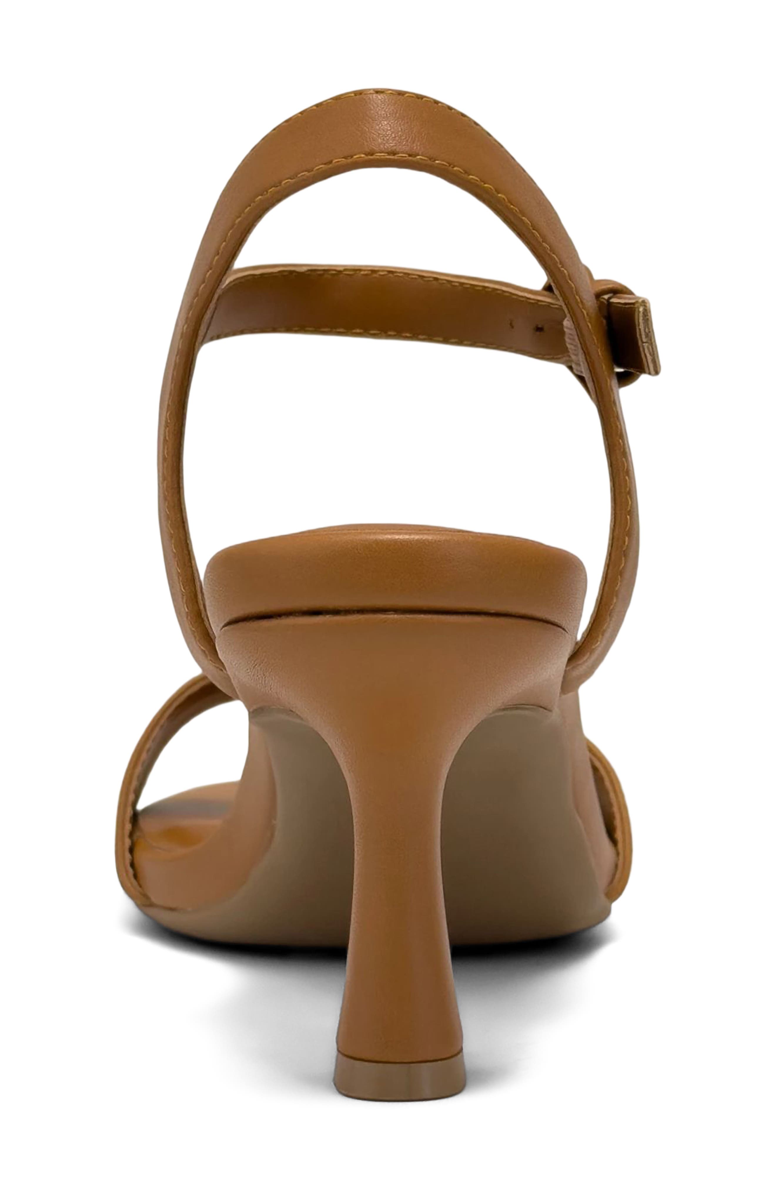 Aerosoles Divia Ankle Strap Sandal, Alternate, color, Tan Fx Nappa