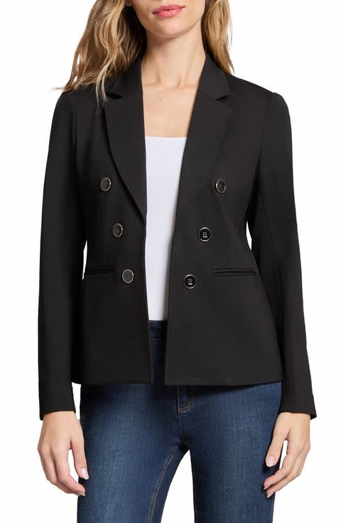 Faux Double Breasted Jacket