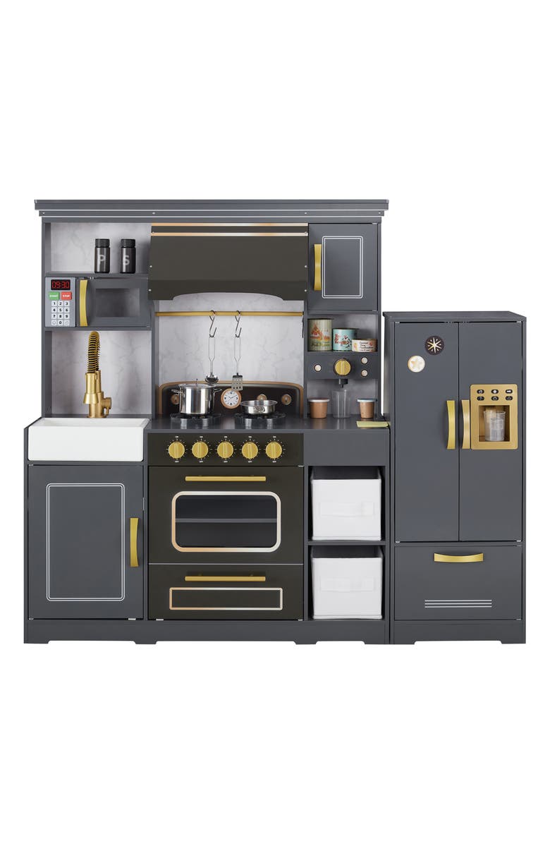 Teamson Kids Little Chef Colonie Kitchen Playset, Main, color, Grey