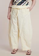 ELOQUII Foldover Tie Waist Pant