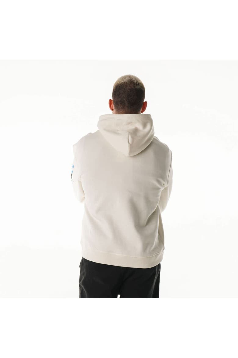 Unisex The Wild Collective  Cream Detroit Lions Stacked Graphic Sleeve Fleece Hoodie, Alternate, color, Cream