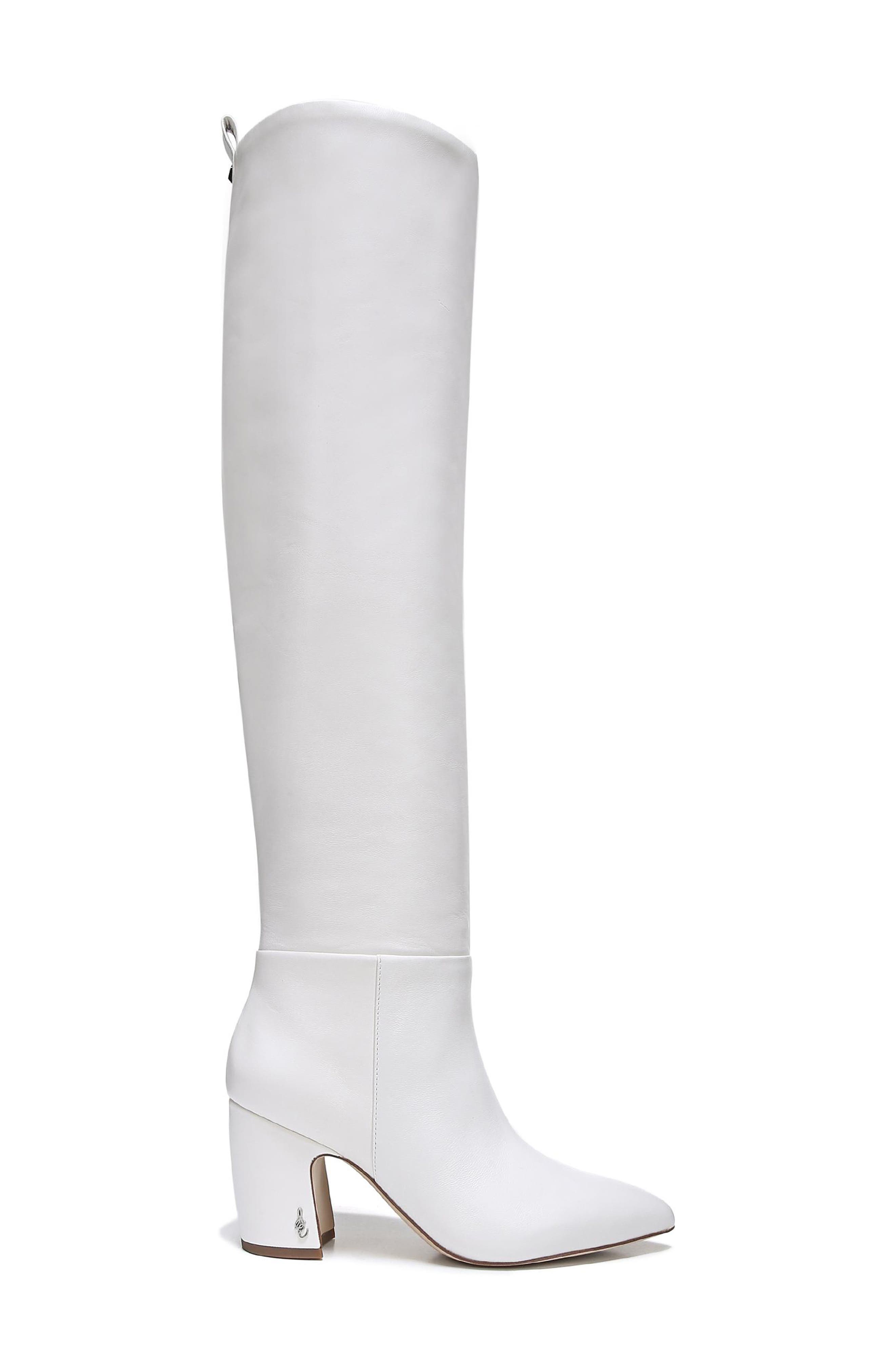 Hutton Boot, Alternate, color, BRIGHT WHITE LEATHER