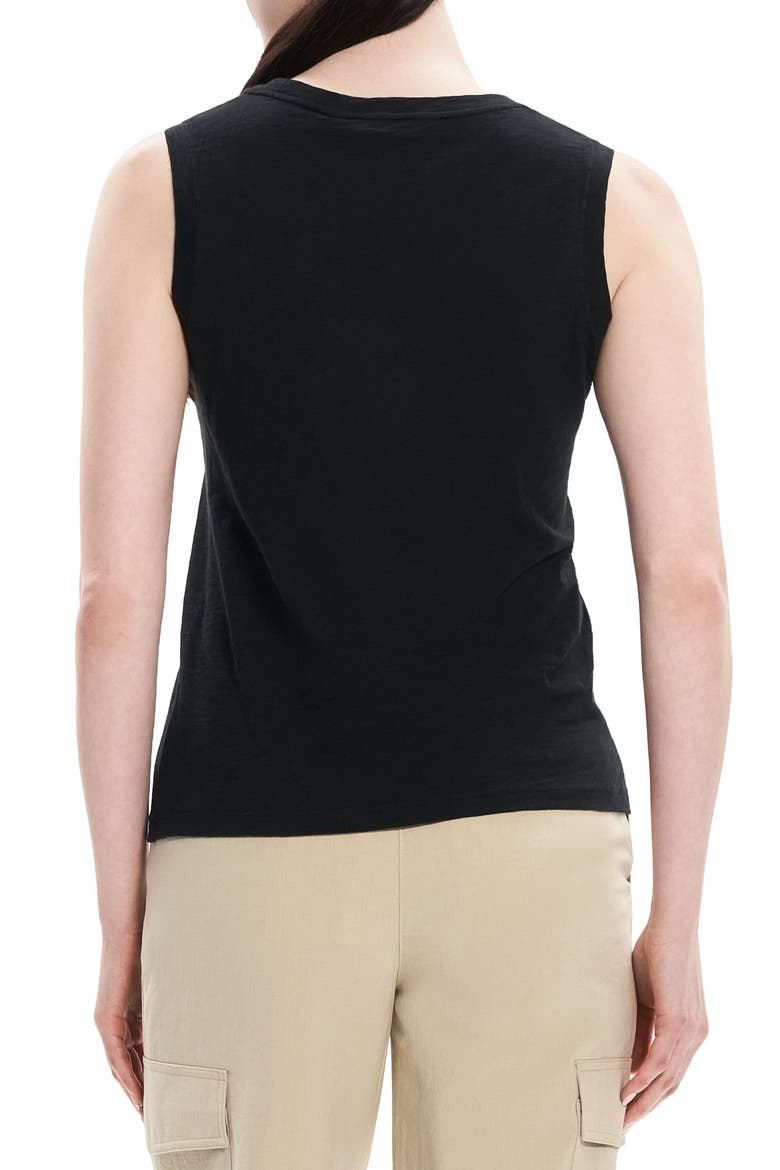 Nebulous Organic Cotton Tank Top, Alternate, color, BLACK - 001