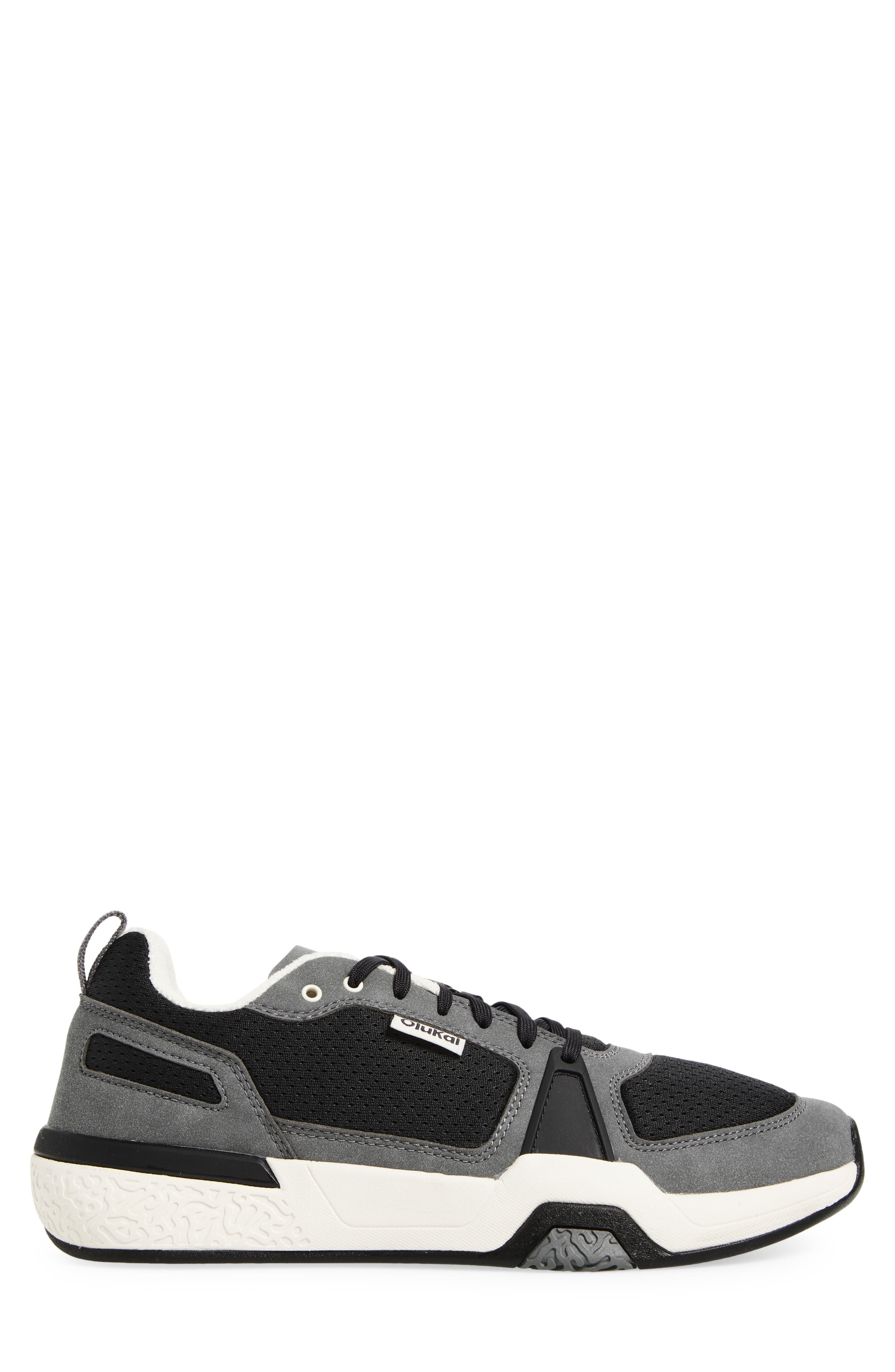 OluKai Anau Sneaker, Alternate, color, Rock / Lava Rock