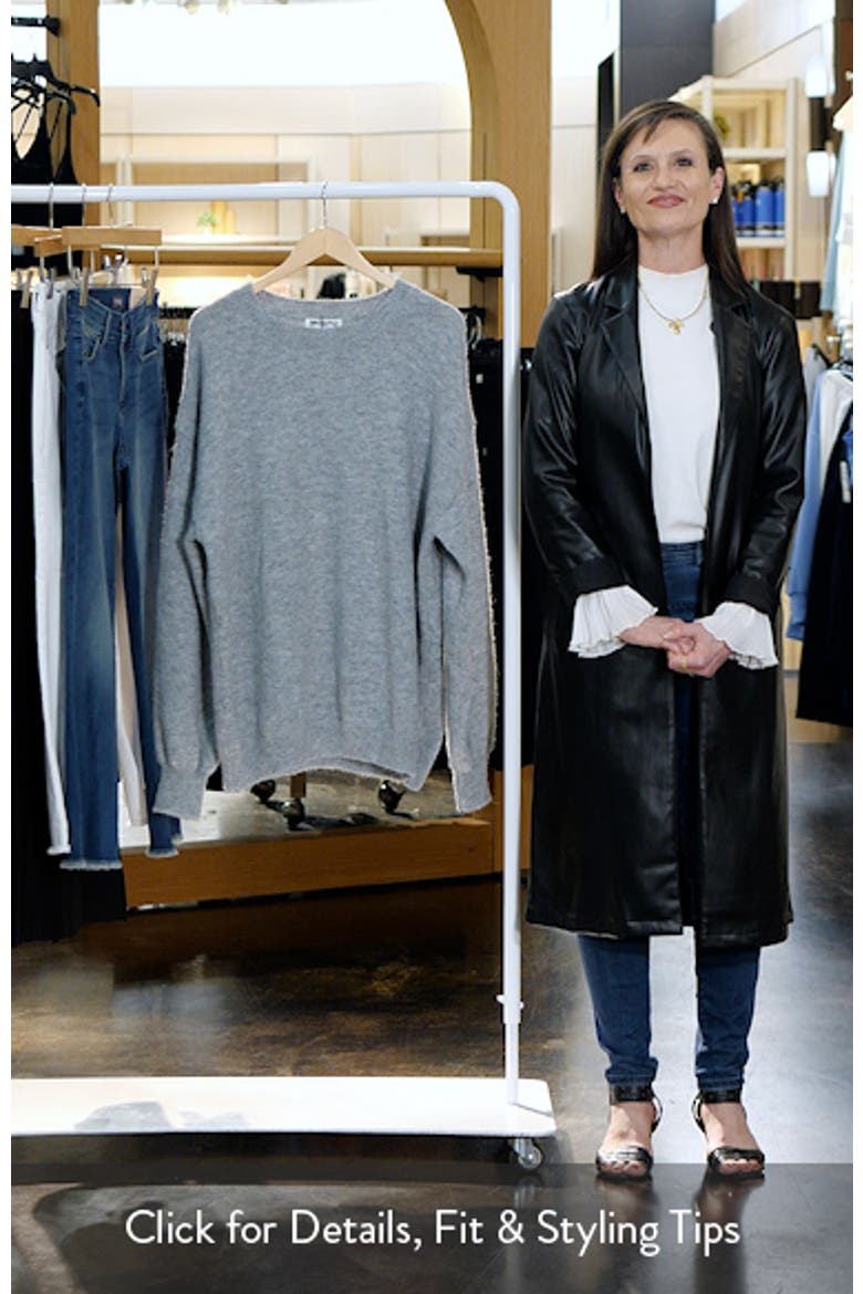Ryanna Oversize Crewneck Sweater video