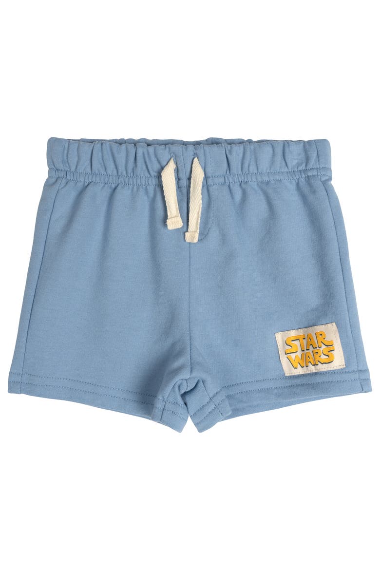 2-Piece Button Down Shirt and Shorts Set, Alternate, color, Mint Blue Vader Chewie