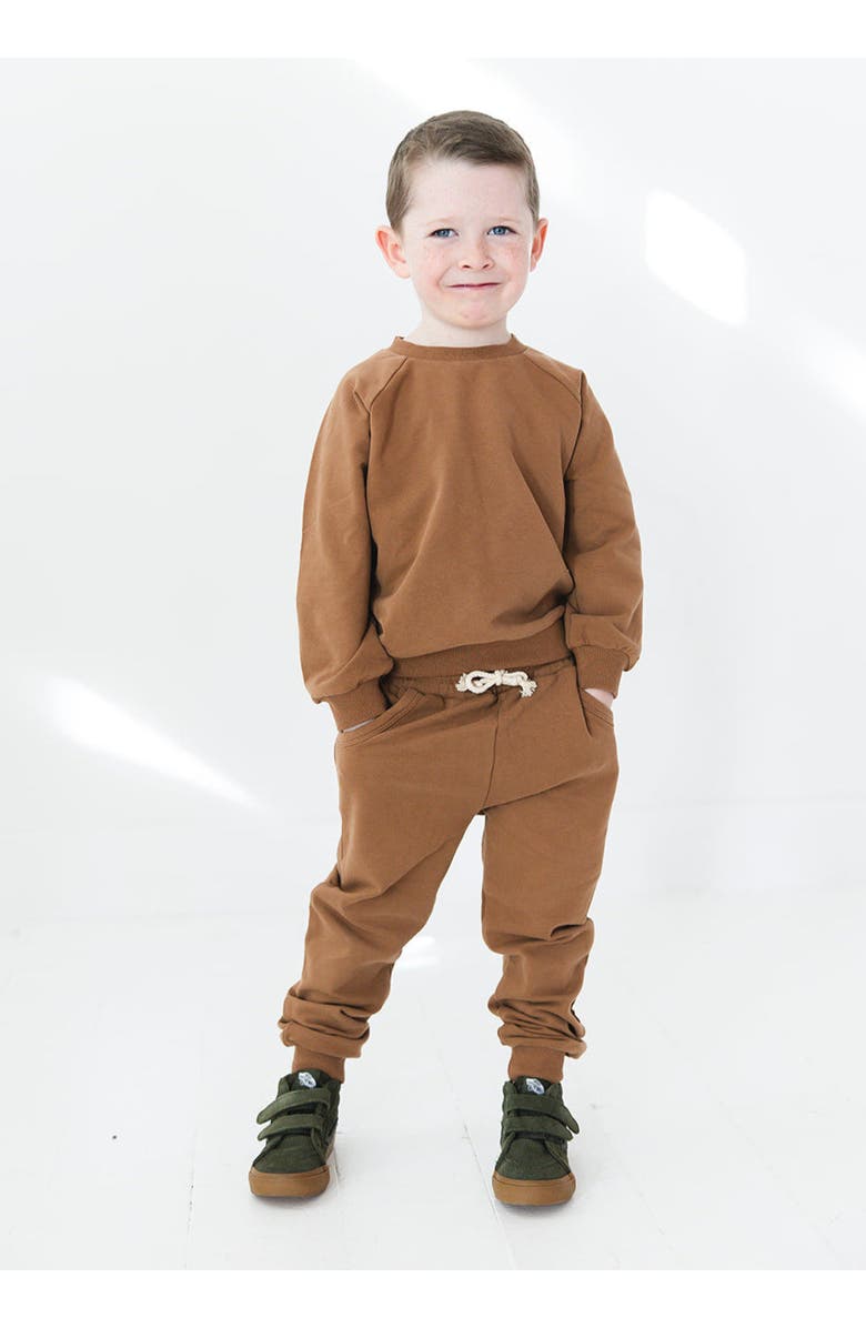 Charlie Lou Baby<sup>®</sup> Organic Cotton Sweatsuit Set, Alternate, color, 