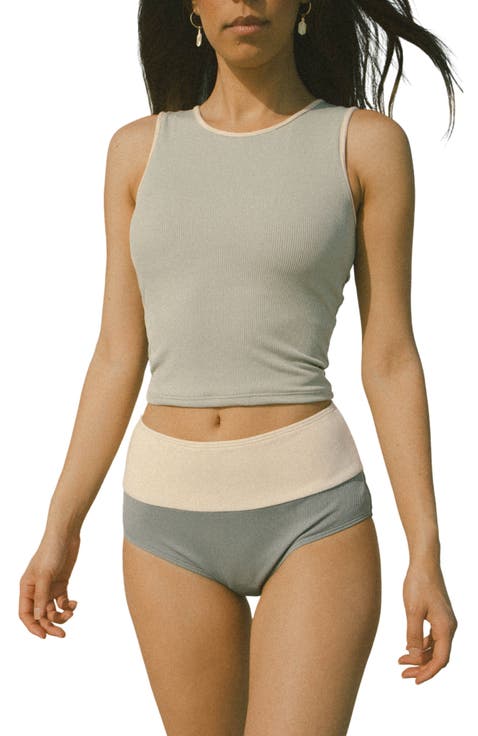 Havasu High Neck Tankini Top