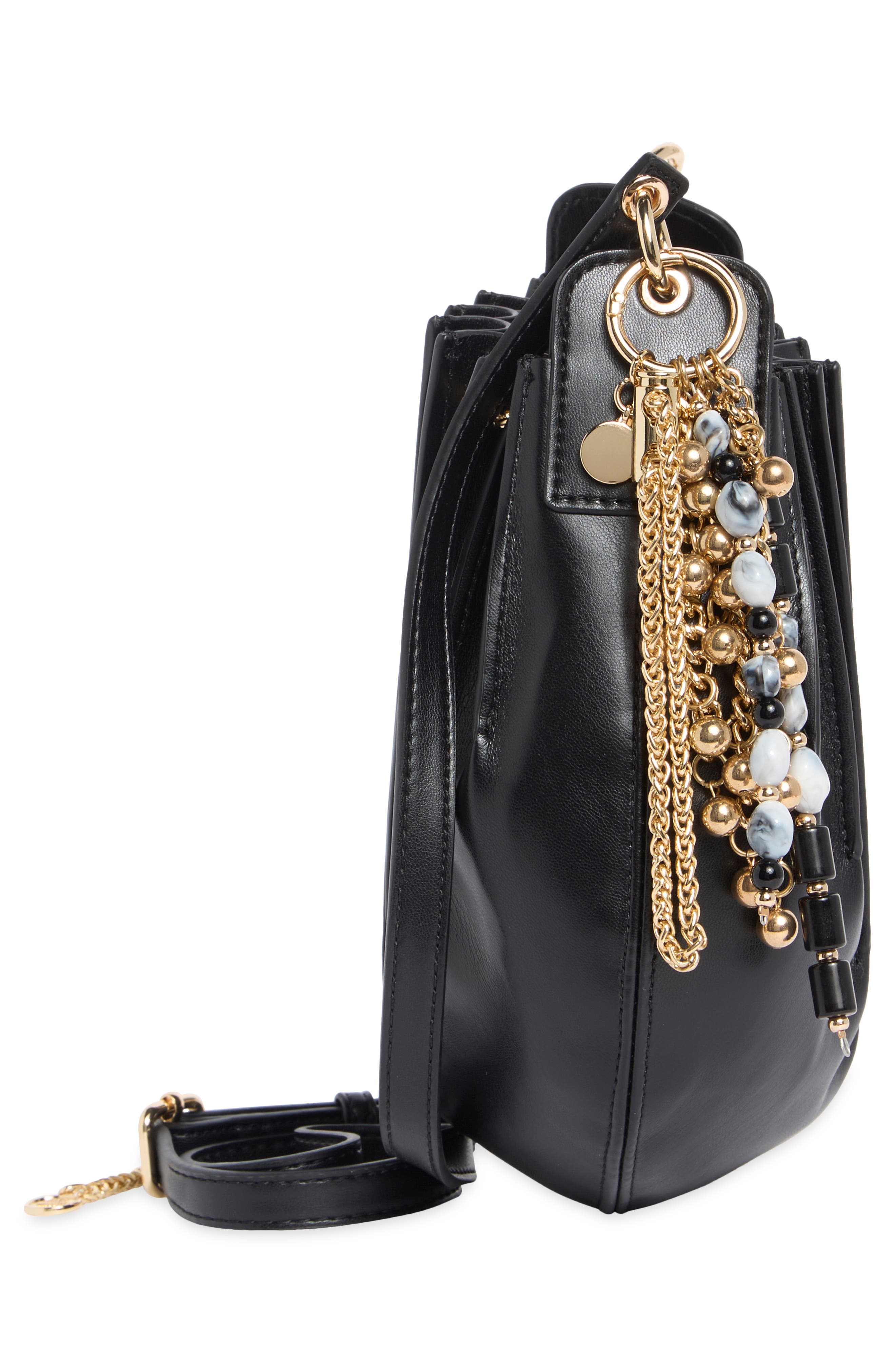 Steve Madden Briar Bucket Crossbody Bag, Alternate, color, Black