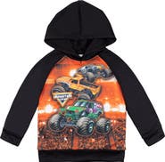 Monster Jam Fleece Pullover Hoodie