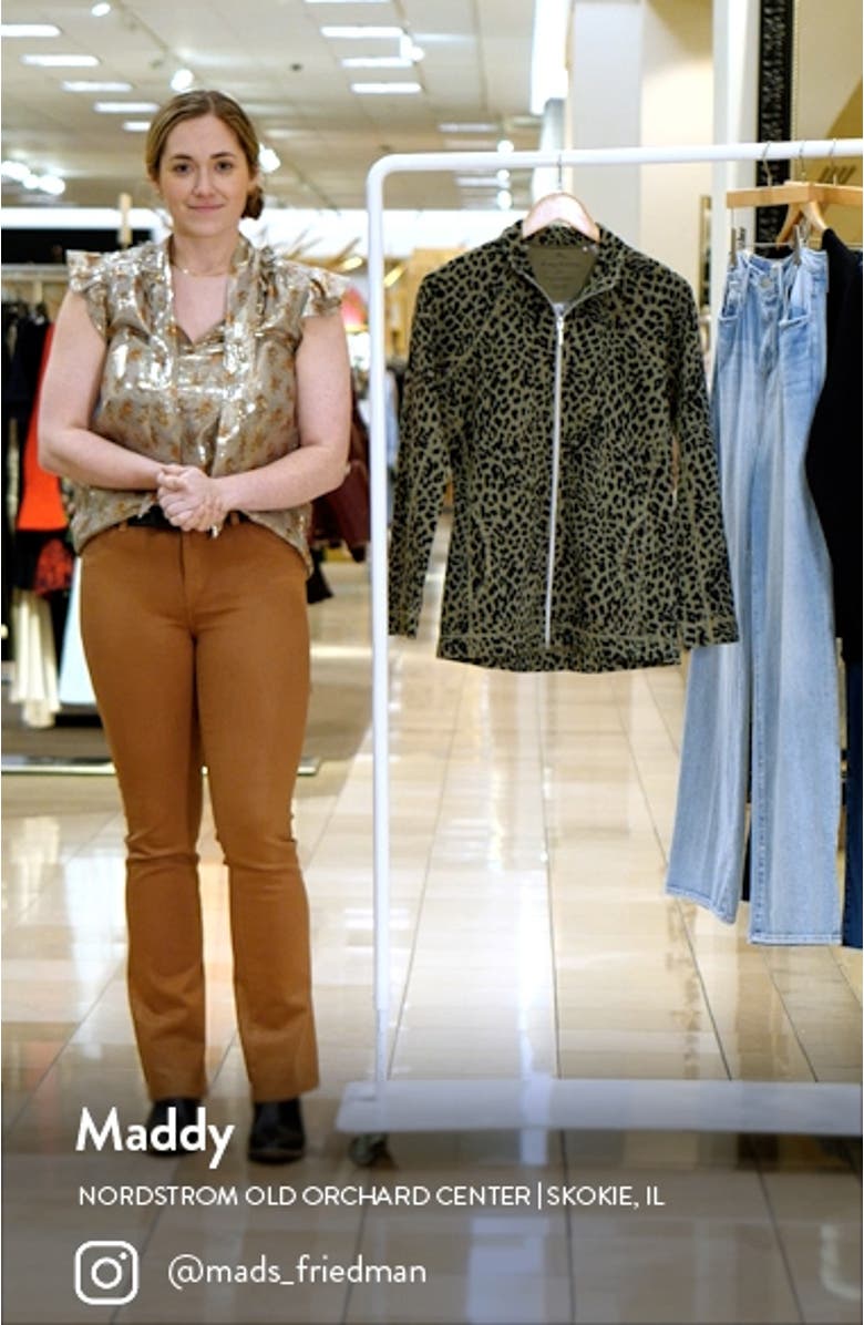 Aruba Print Stand Collar Jacket, sales video thumbnail