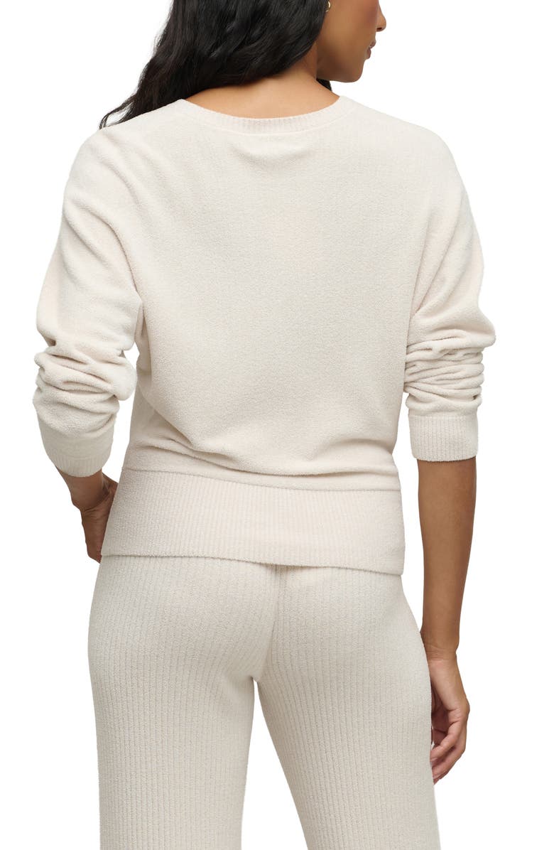 Barefoot Dreams<sup>®</sup> CozyChic Ultra Lite<sup>®</sup> Scallop Dolman Henley, Alternate, color, Sand Dune