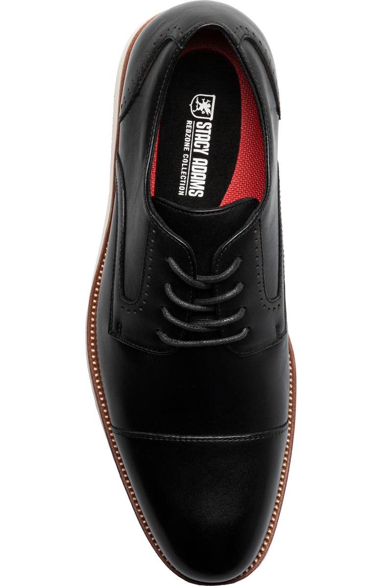 Stacy Adams Wesbridge Cap Toe Derby, Alternate, color, Black