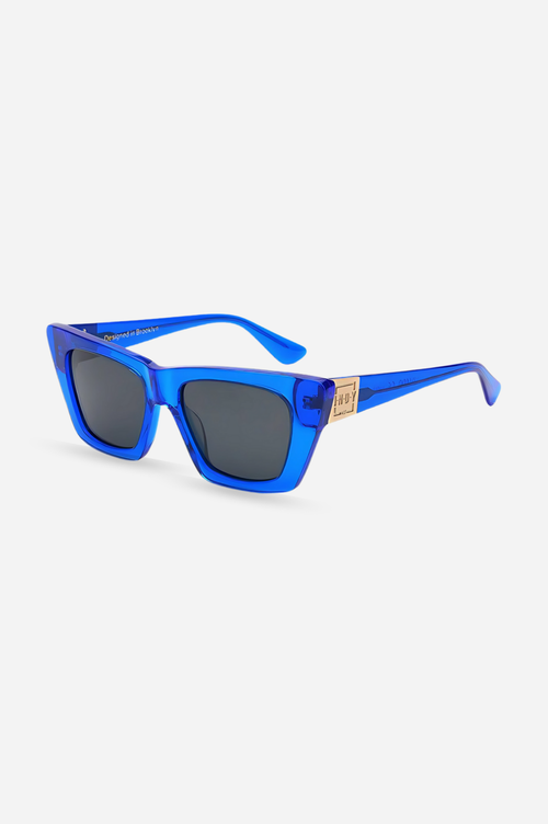 Indy Uptown Square Polarized Sunglasses In Blue